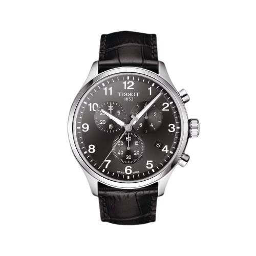 Tissot chrono xl piel negra