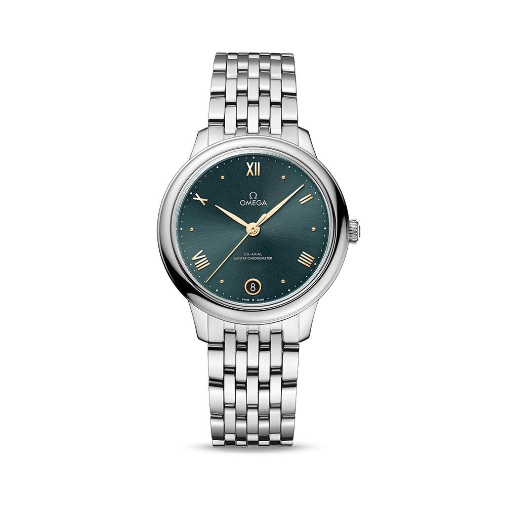 Omega De Ville Prestige 34mm E/Verde Brazalete