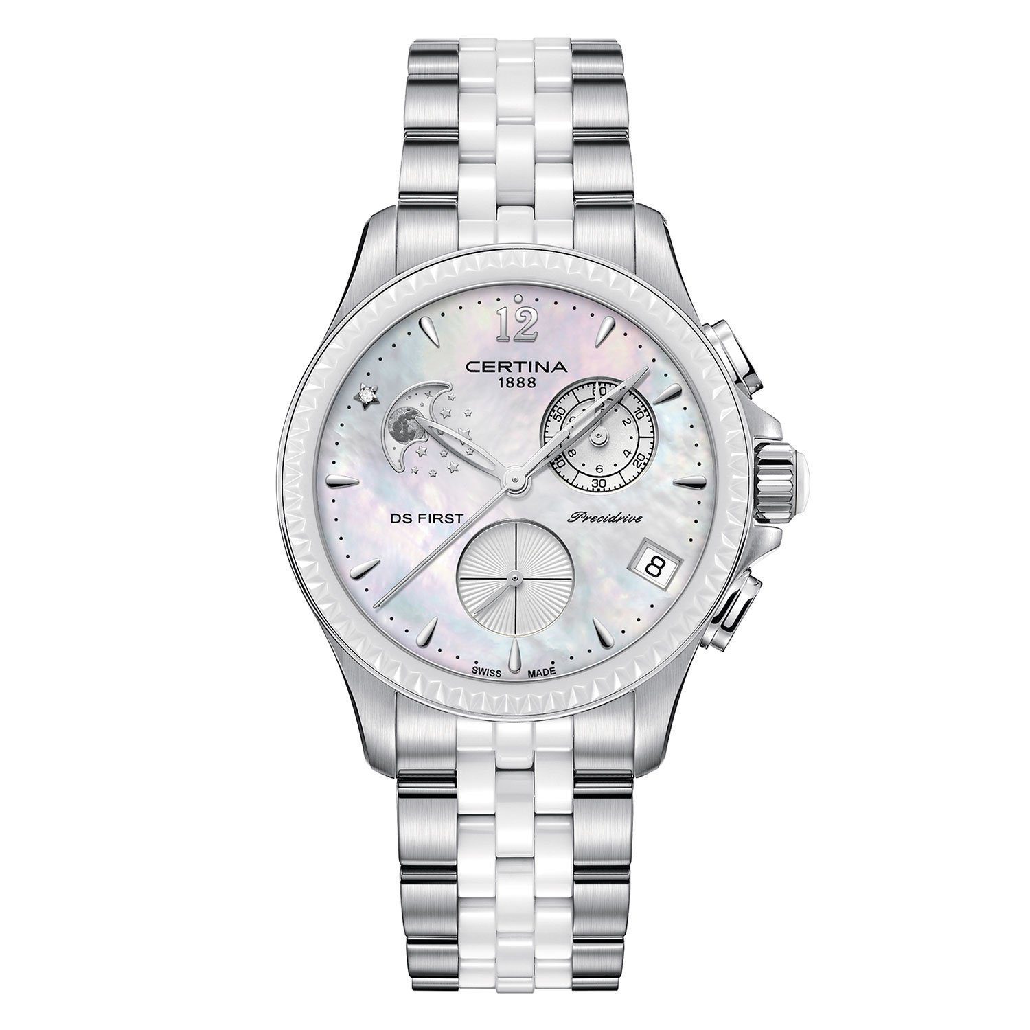 Reloj Certina Ds First de Acero blanco 38mm