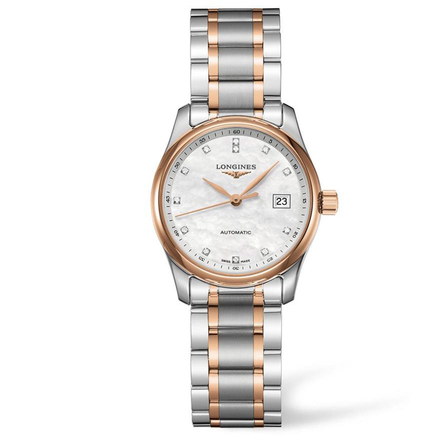 Reloj Longines Master Collection en Acero y oro rosa 29mm