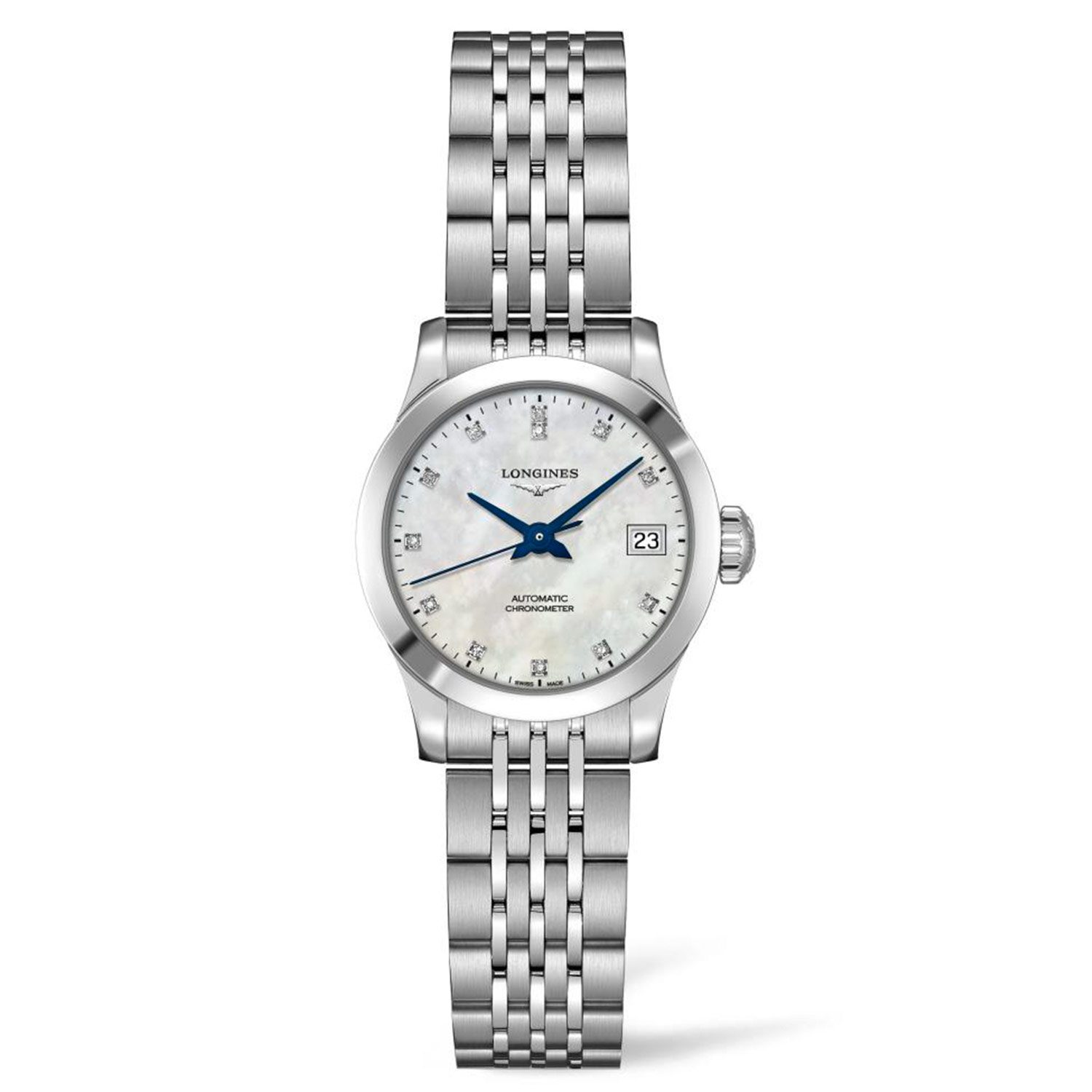 Reloj Longines Record Collection en Acero 26mm