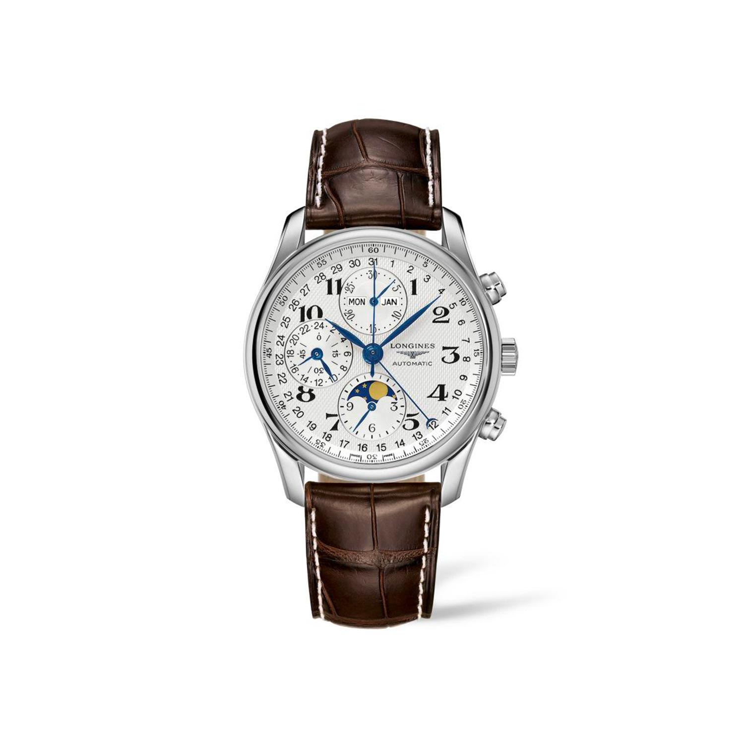 Reloj Longines Master Collection Acero y Piel marrón 40mm