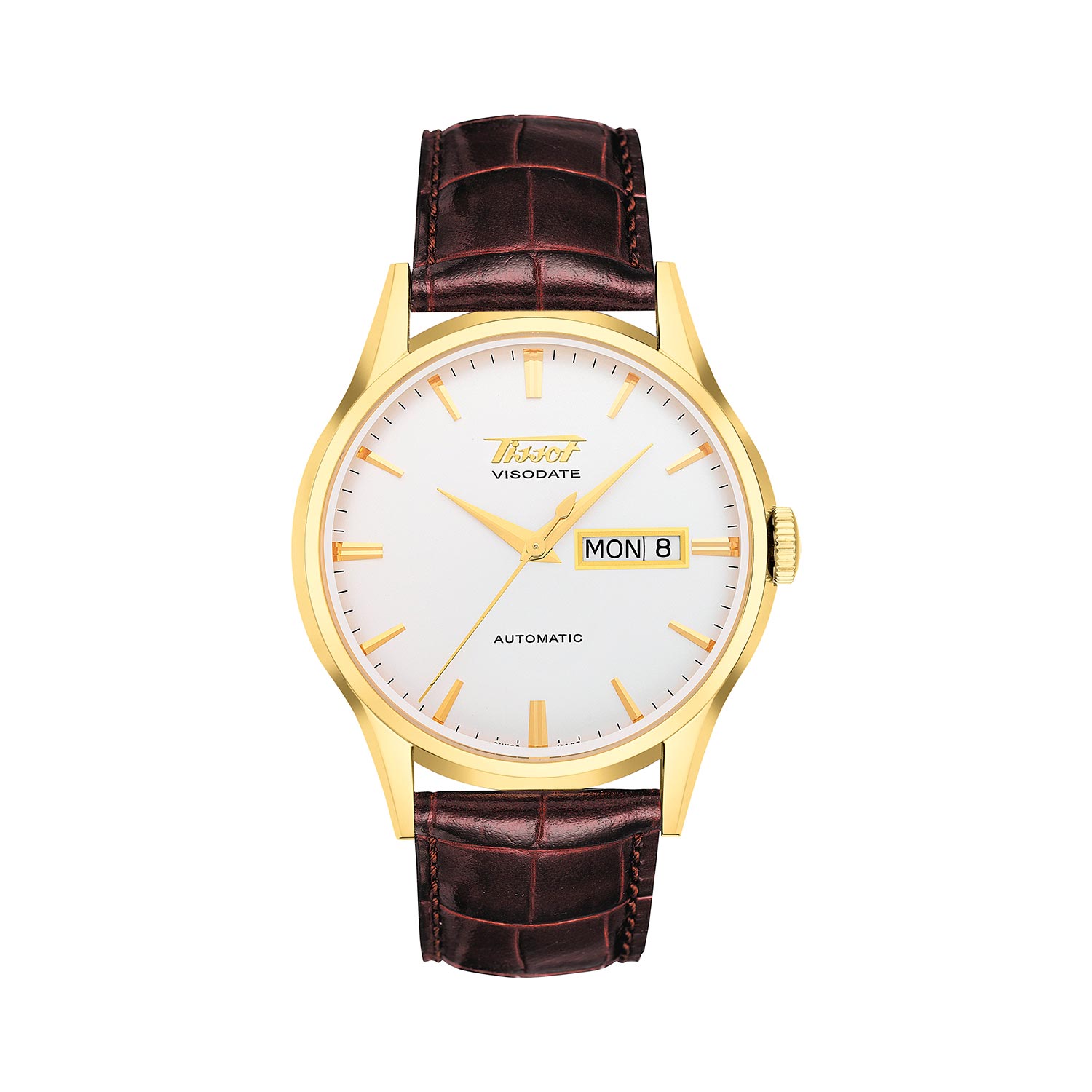 Reloj Tissot Visodate Automático en Acero y PVD oro amarillo 40mm