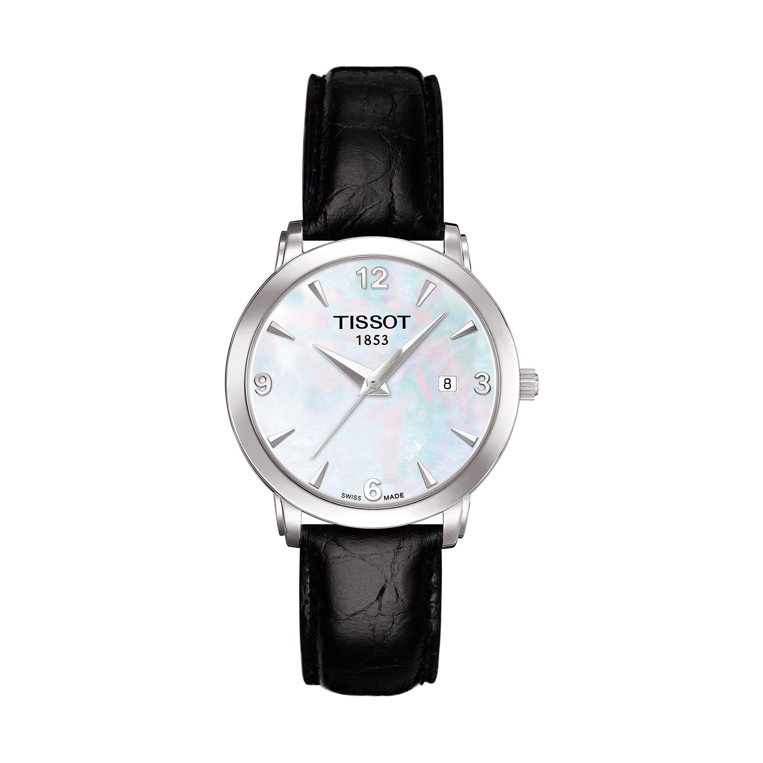 Reloj Tissot Everytime en Acero y Piel 28mm