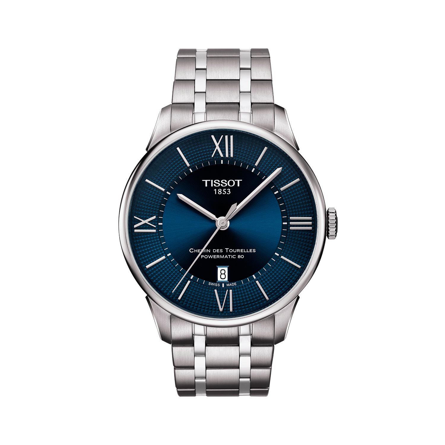 Reloj Tissot Chemin Des Tourelles Powermatic 80 en Acero 42mm