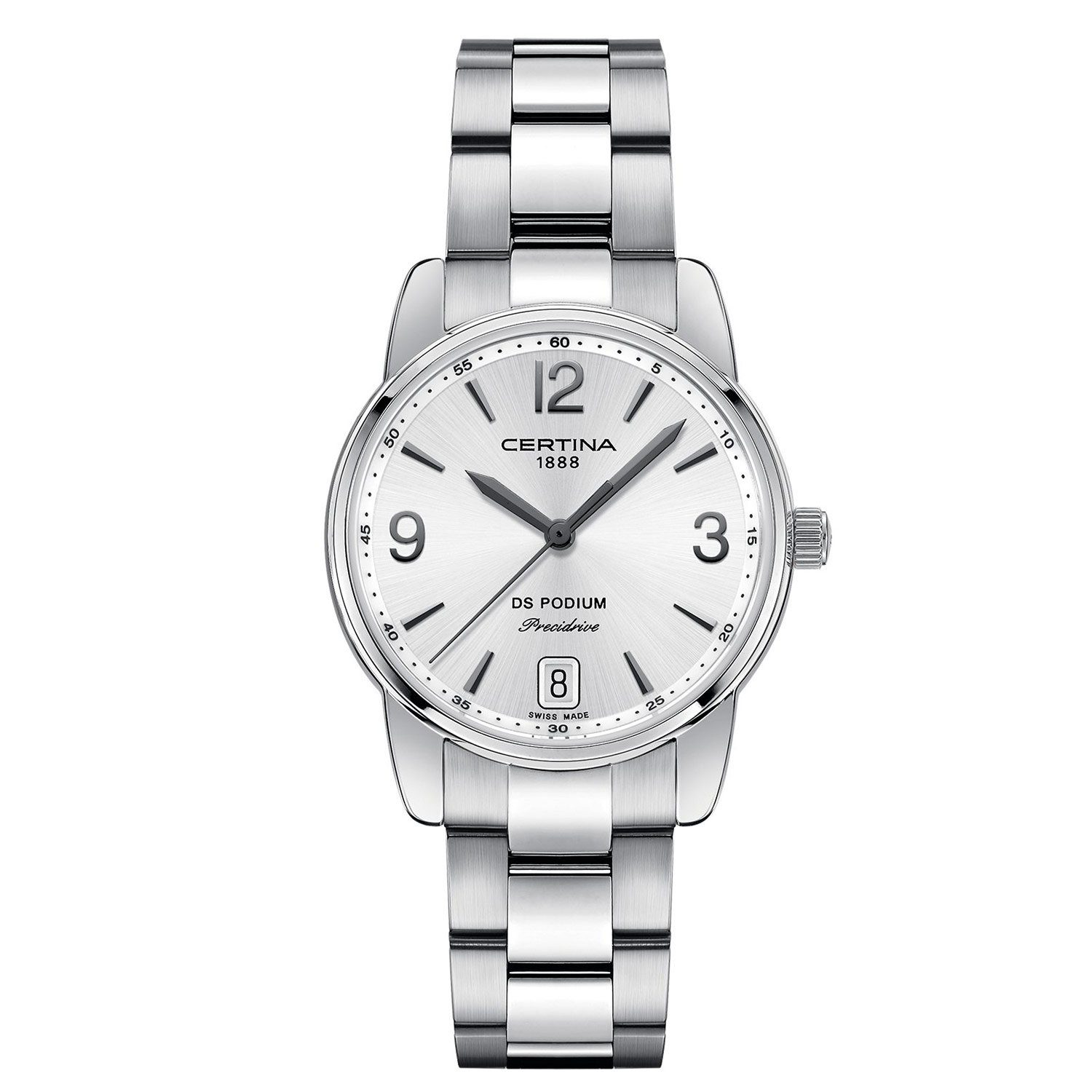 Reloj Certina DS Podium Lady en Acero y brazalete 33mm