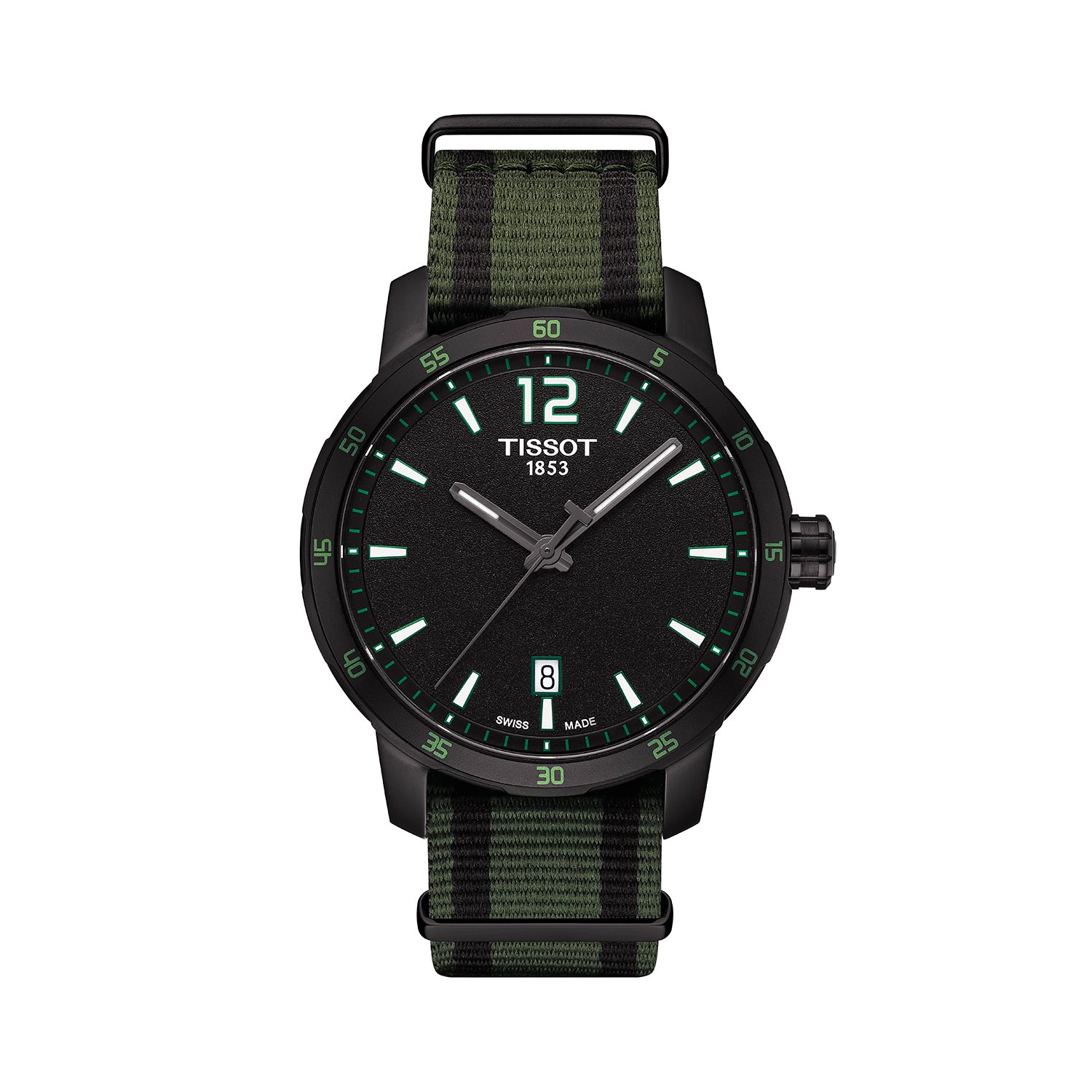 Reloj Tissot Quickster en Acero y revestimiento en PVD negro 40mm