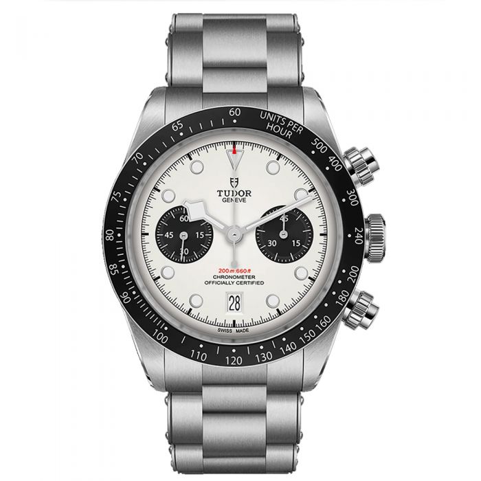 Tudor Black Bay Chrono Acero Esfera Blanca