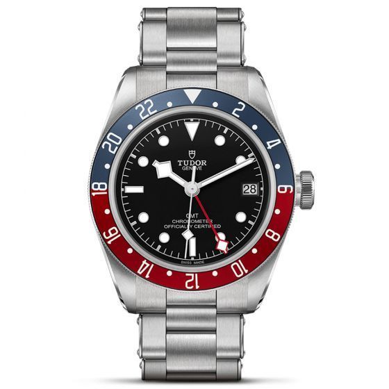 Tudor GMT 41mm Bisel rojo/azul E/Negra Tejido